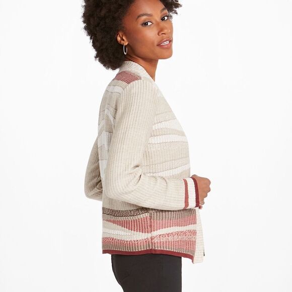 NIC + ZOE Woman’s FALL AIR CARDIGAN Size: Large - Picture 2 of 7